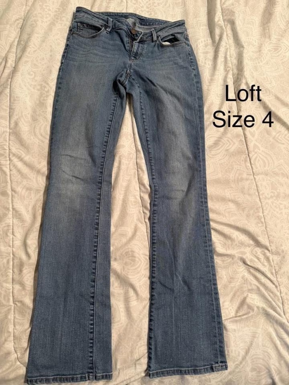 Loft Women's Blue Bootcut Jeans